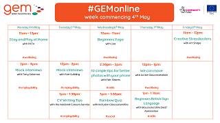 A new month brings even more new partners working with us to support #GEMonline